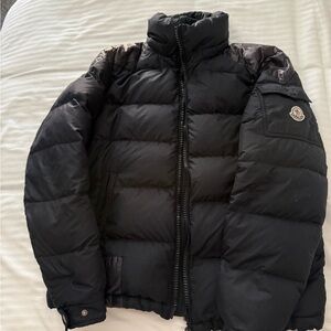 Moncler Black Puffer Jacket